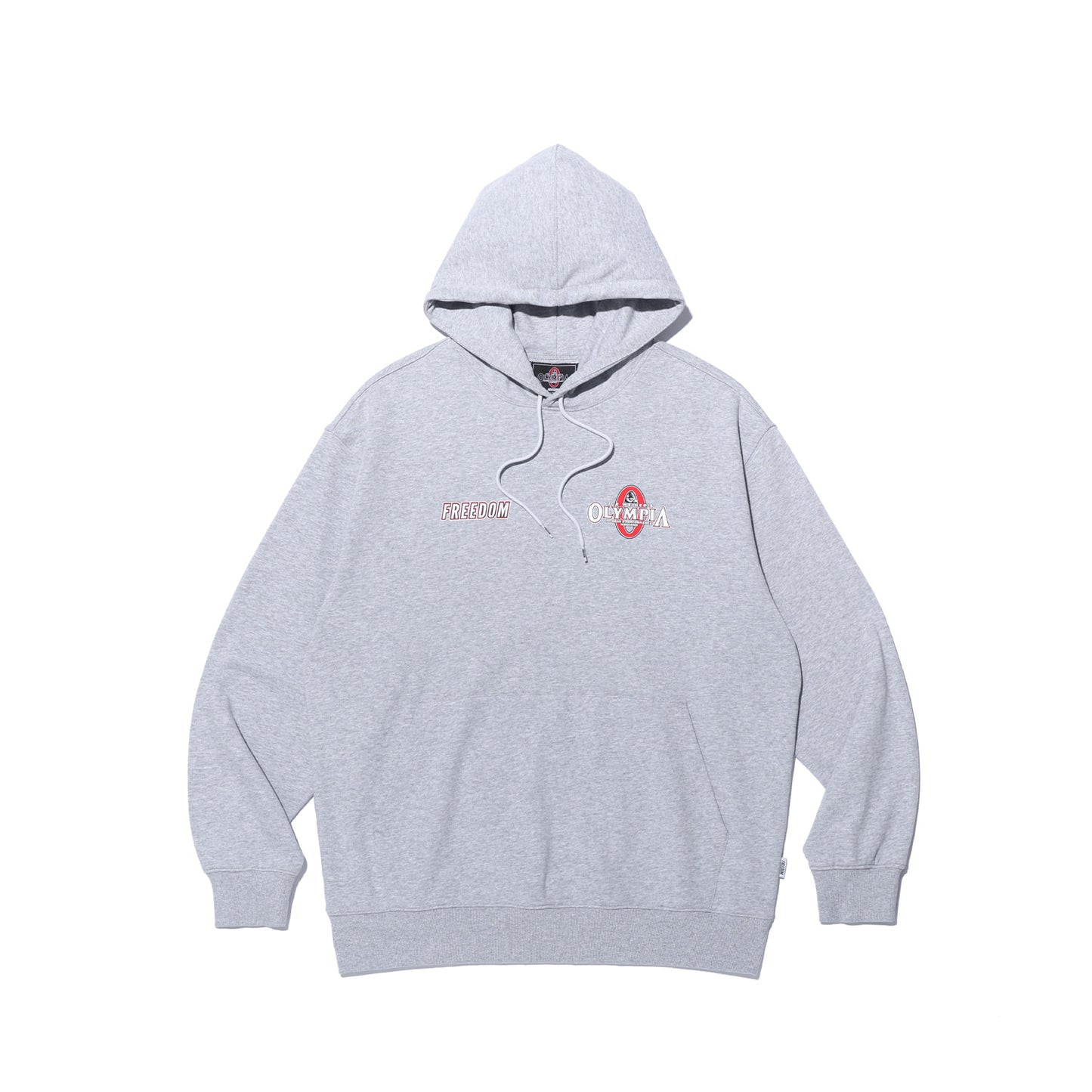 Olympia Small Logo Hoodie (Grey)