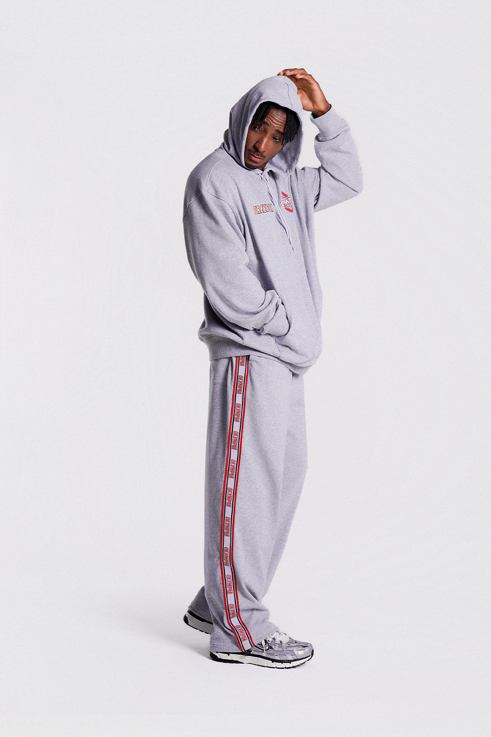 Olympia Small Logo Hoodie (Grey)