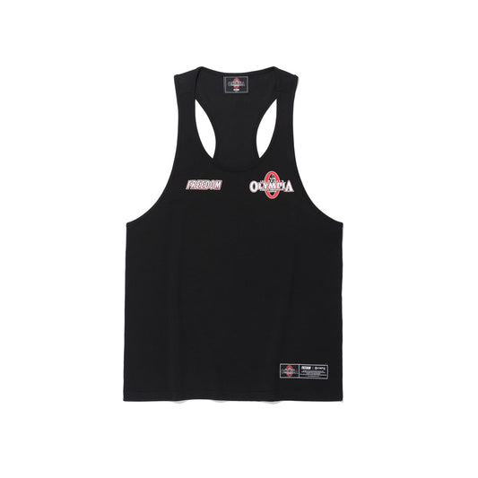 Olympia Small Logo T-Back Sleeveless (Black)