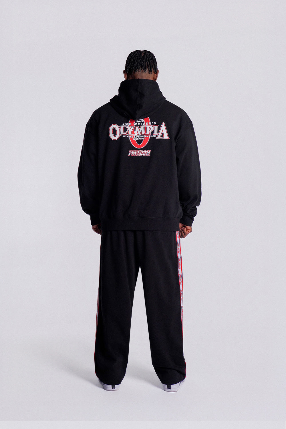 Olympia Small Logo Hoodie (Black)