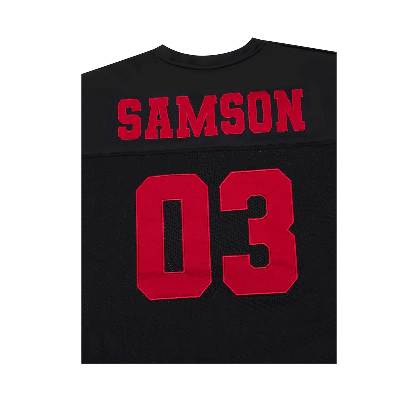 SAMSON Mesh Rugby Jersey (Black)