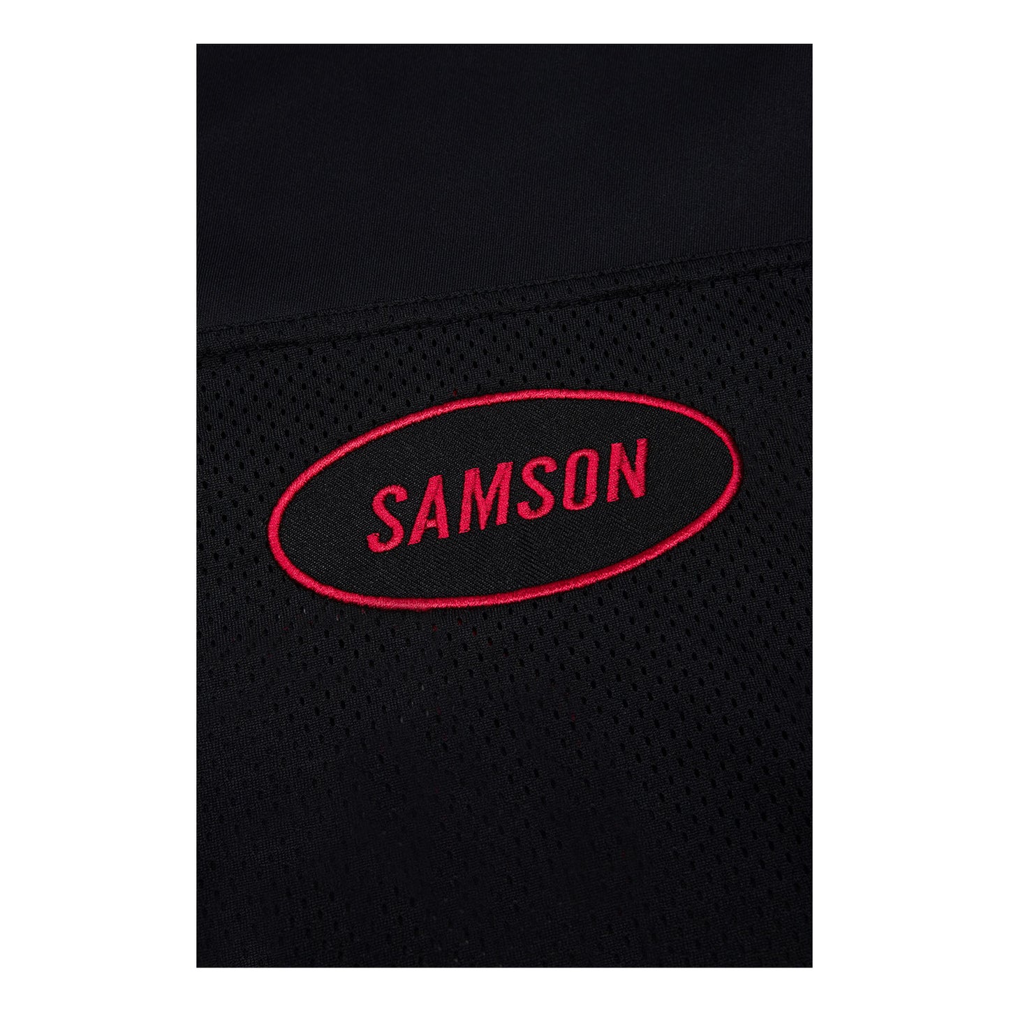 SAMSON Mesh Rugby Jersey (Black)