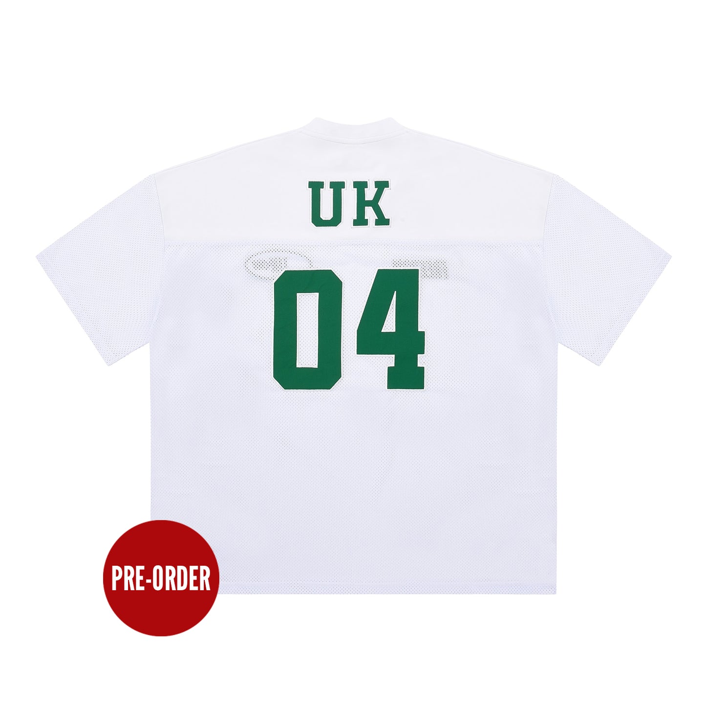 UK Mesh Rugby Jersey (White)