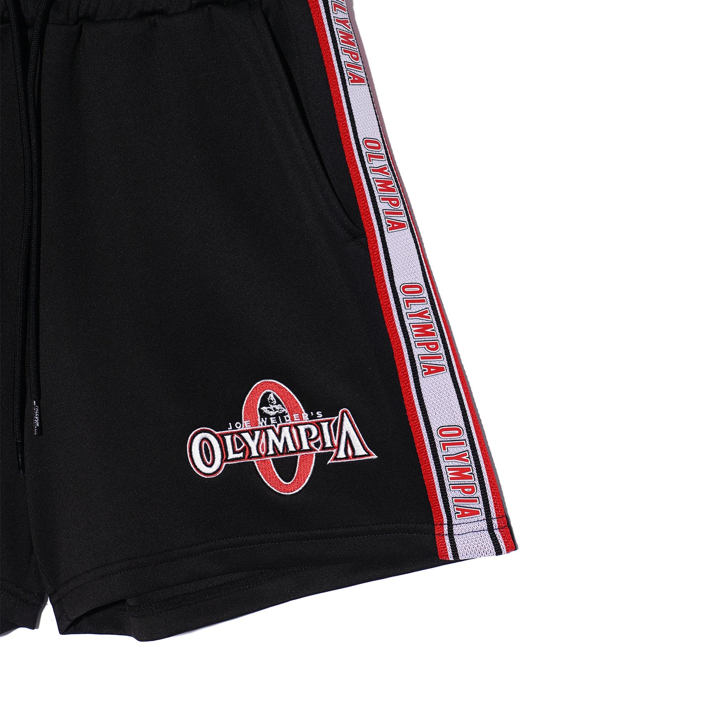 Women's Olympia Lettering Shorts (Black)