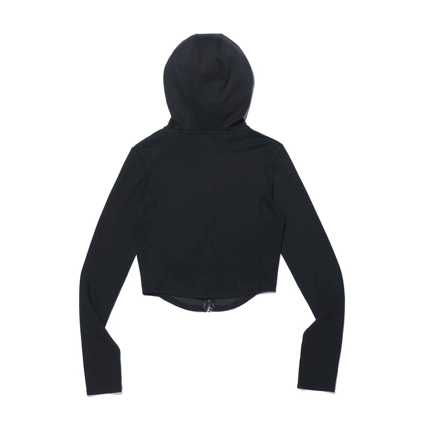 Women's Olympia Slim Hooded Zip-up (Black)