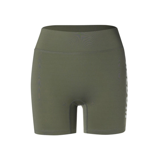 Women's Freedom Big Logo Biker Shorts (Khaki)