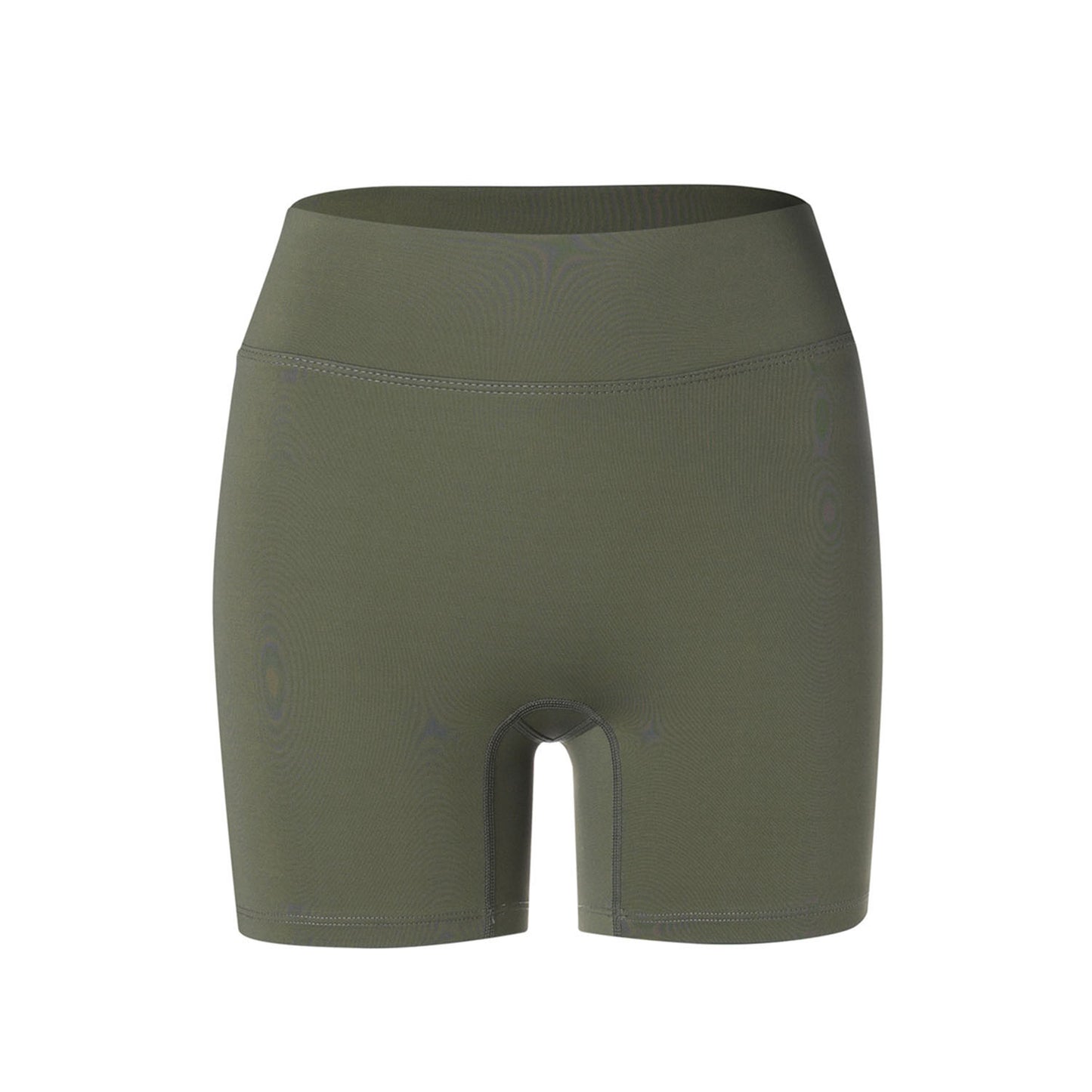 Women's Freedom Small Logo Biker Shorts (Khaki)