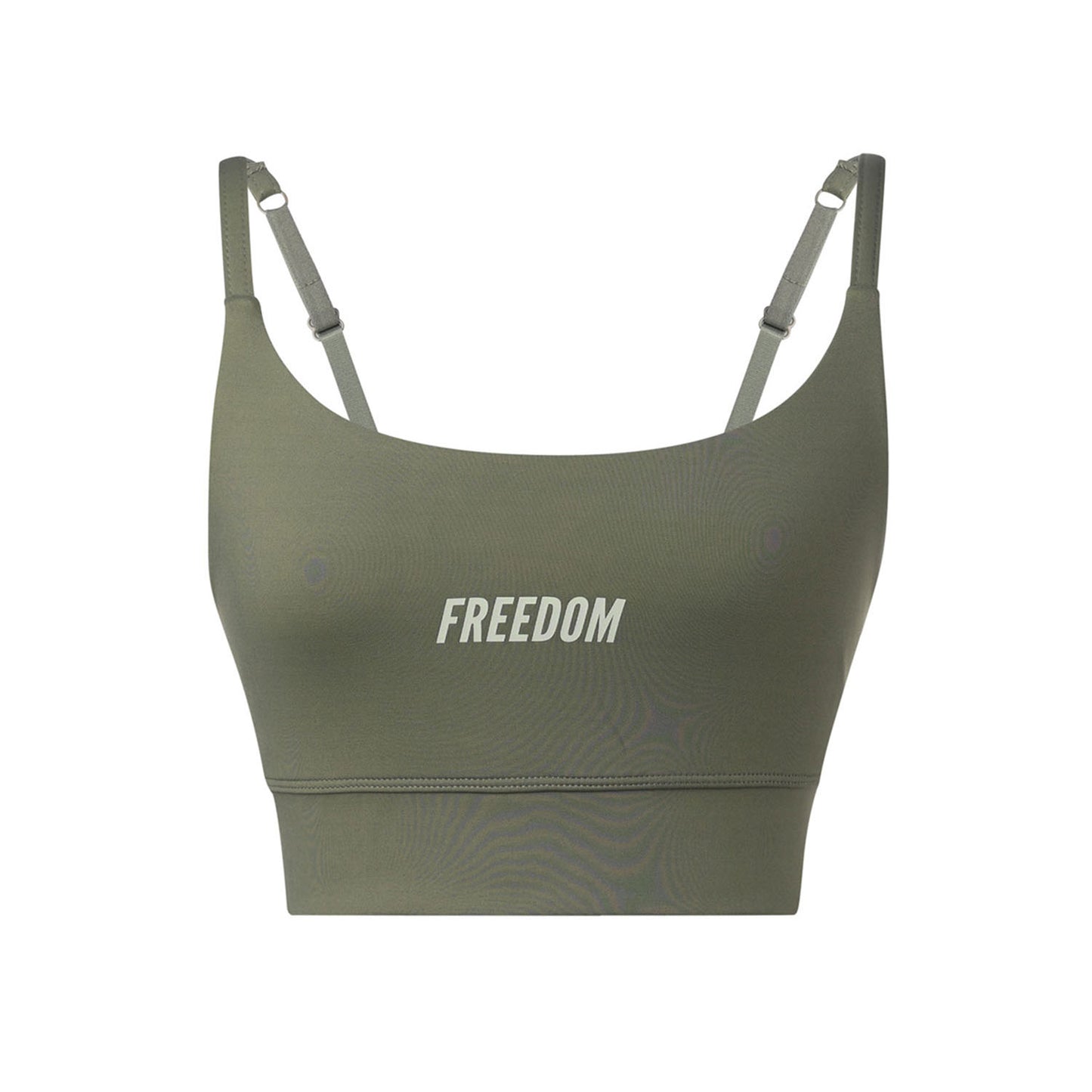 Women's Freedom Small Logo Bra Top (Khaki)
