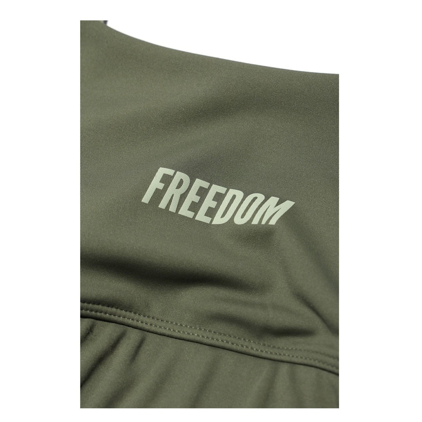 Women's Freedom Small Logo Bra Top (Khaki)