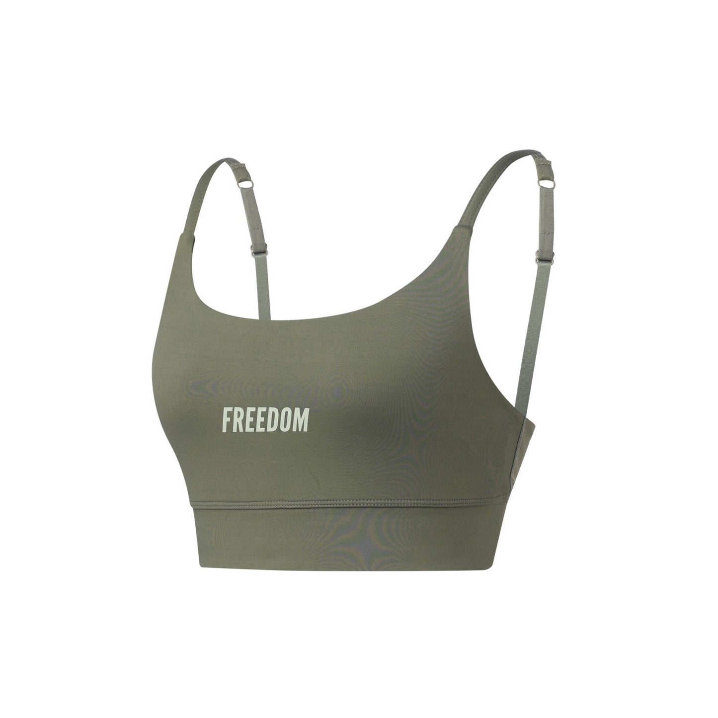 Women's Freedom Small Logo Bra Top (Khaki)