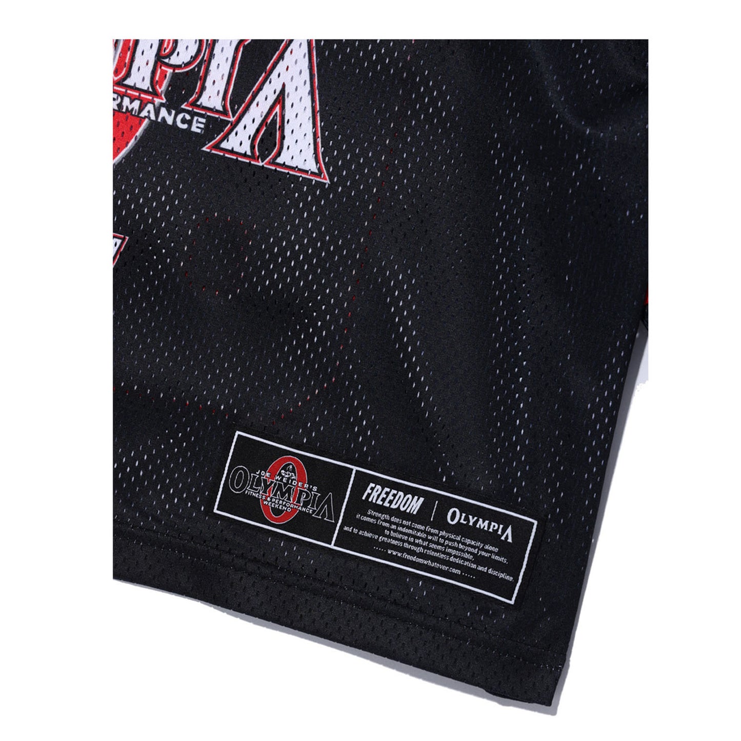 Women's Olympia Crop Rugby Jersey (Black)