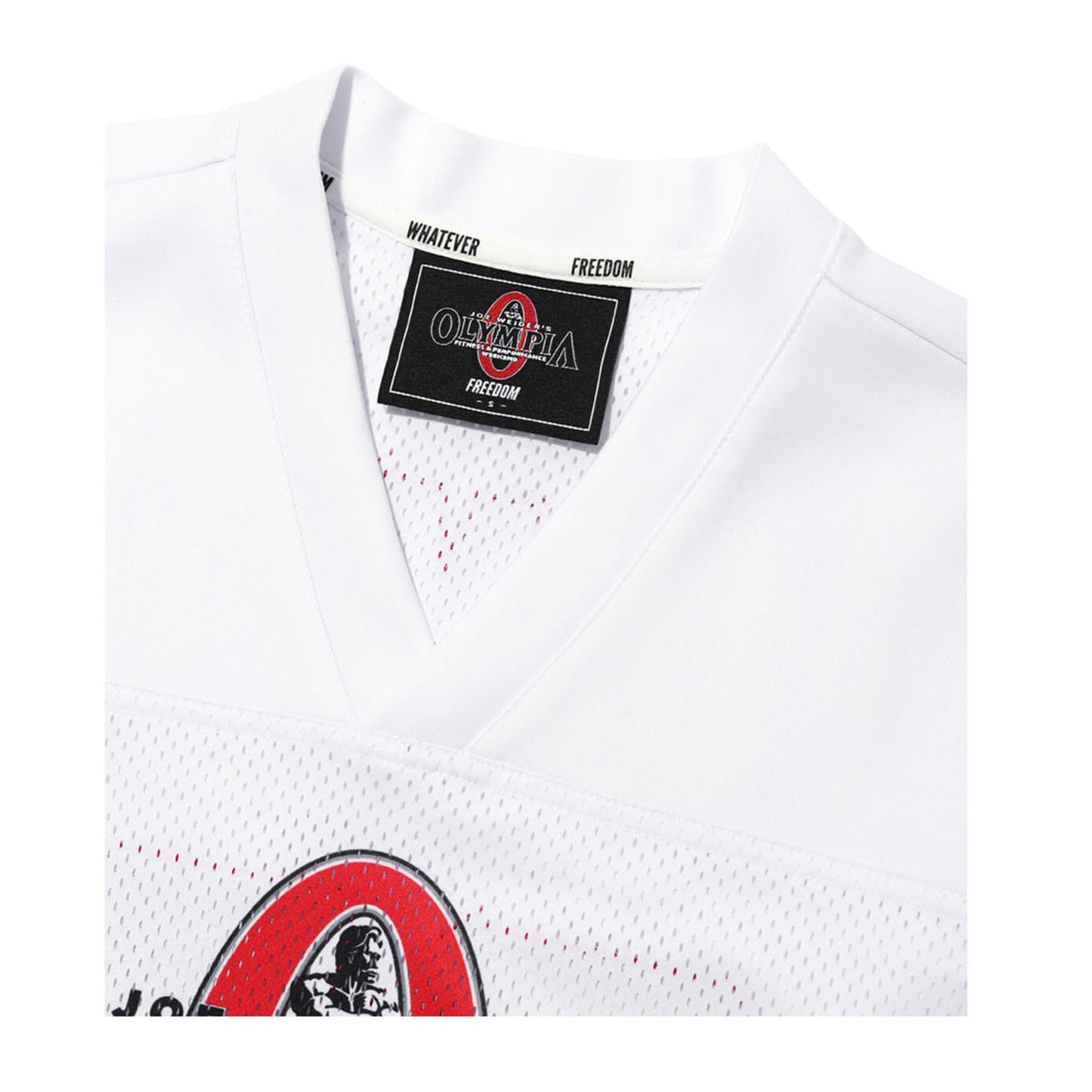 Women's Olympia Crop Rugby Jersey (White)