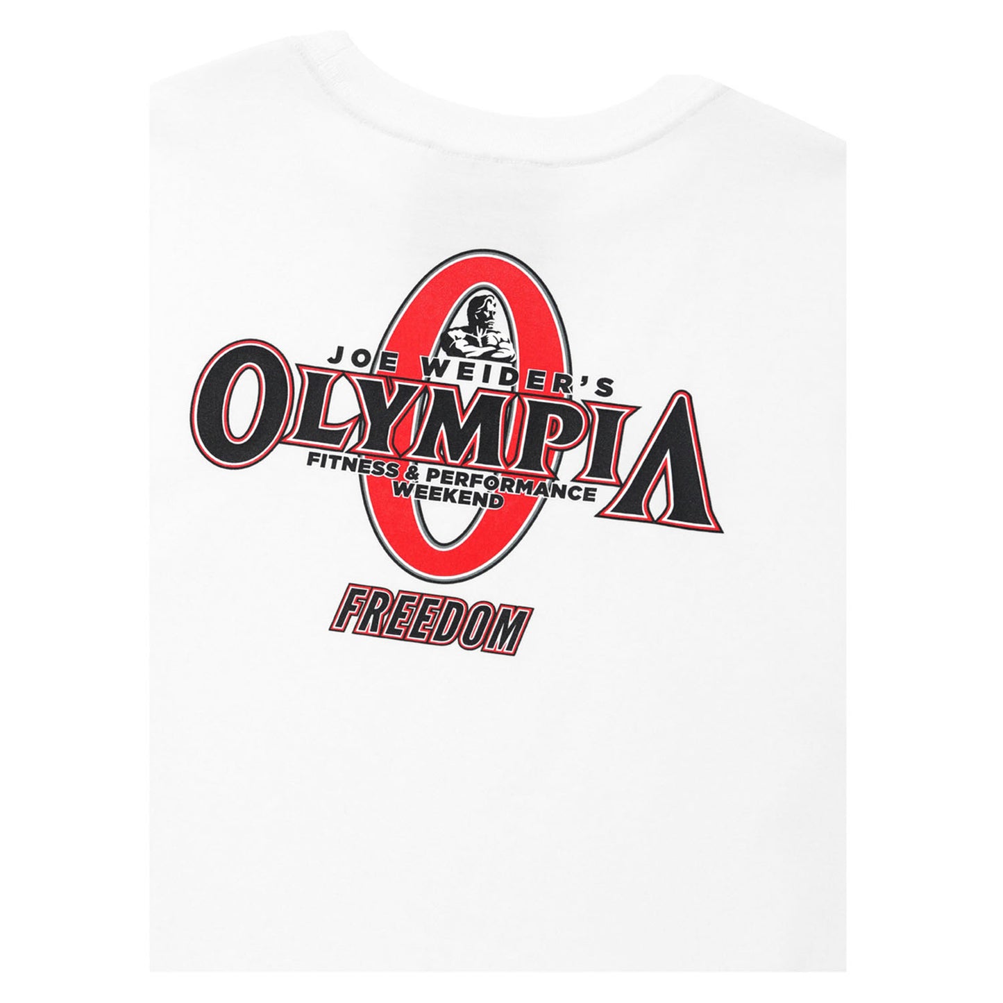 Womens Olympia Small Logo Crop T-Shirts (White)