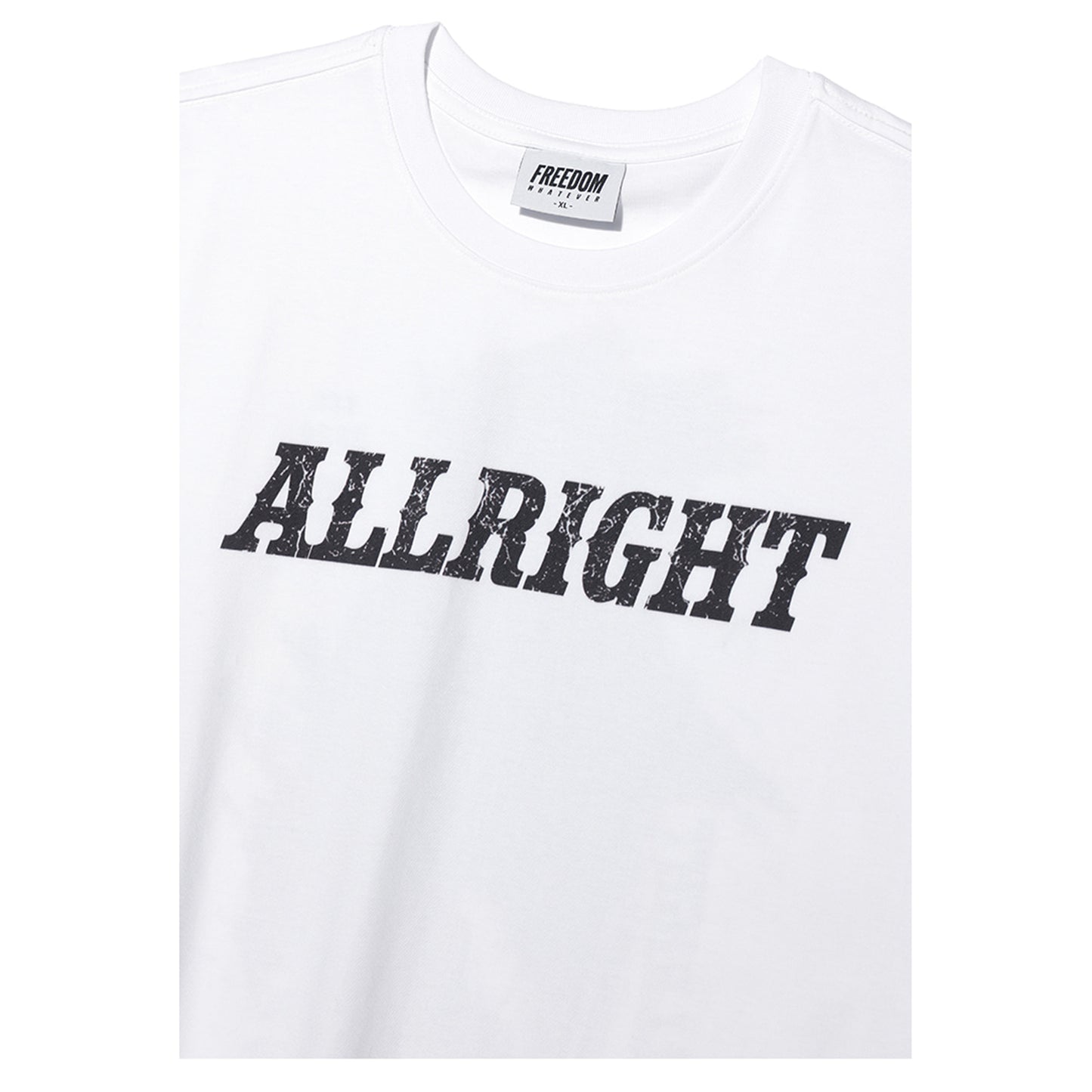 ALLRIGHT Red Horse Overfit T-Shirt (White)