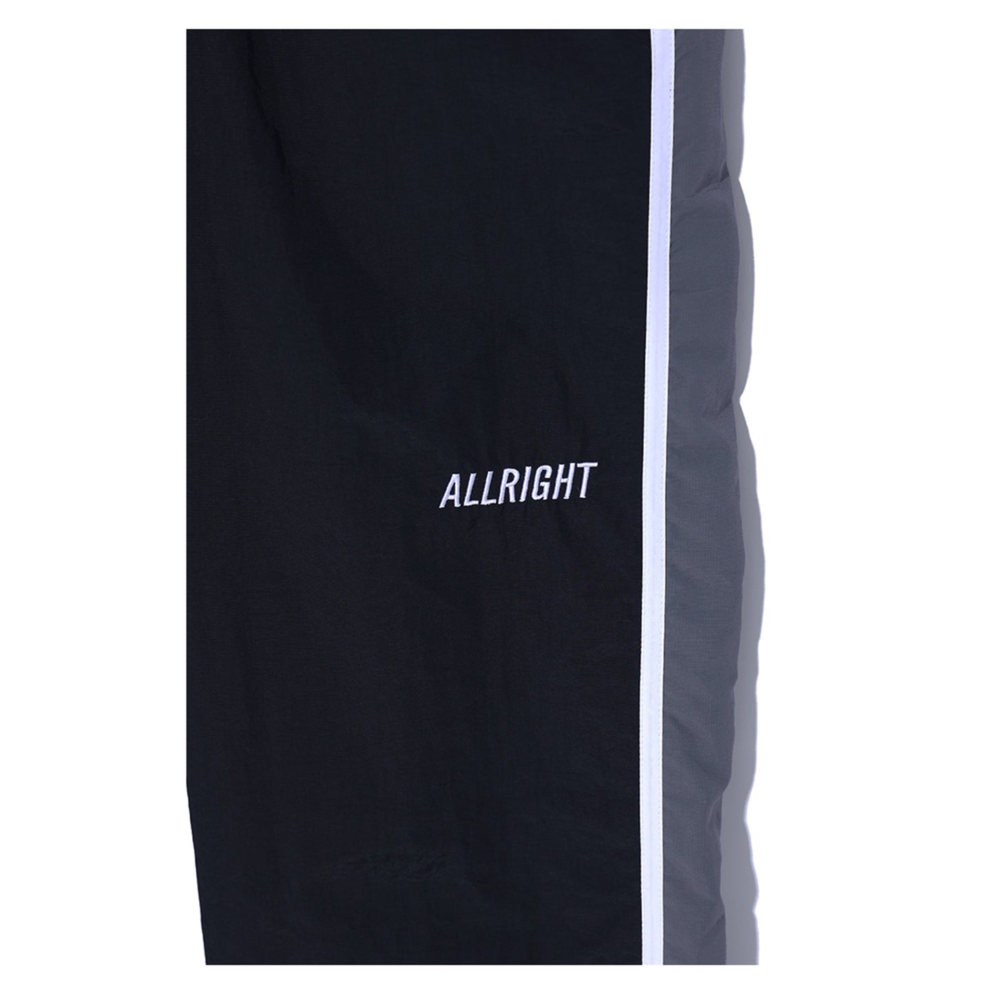 ALLRIGHT Sideline Windbreaker Pants (Black/Gray)