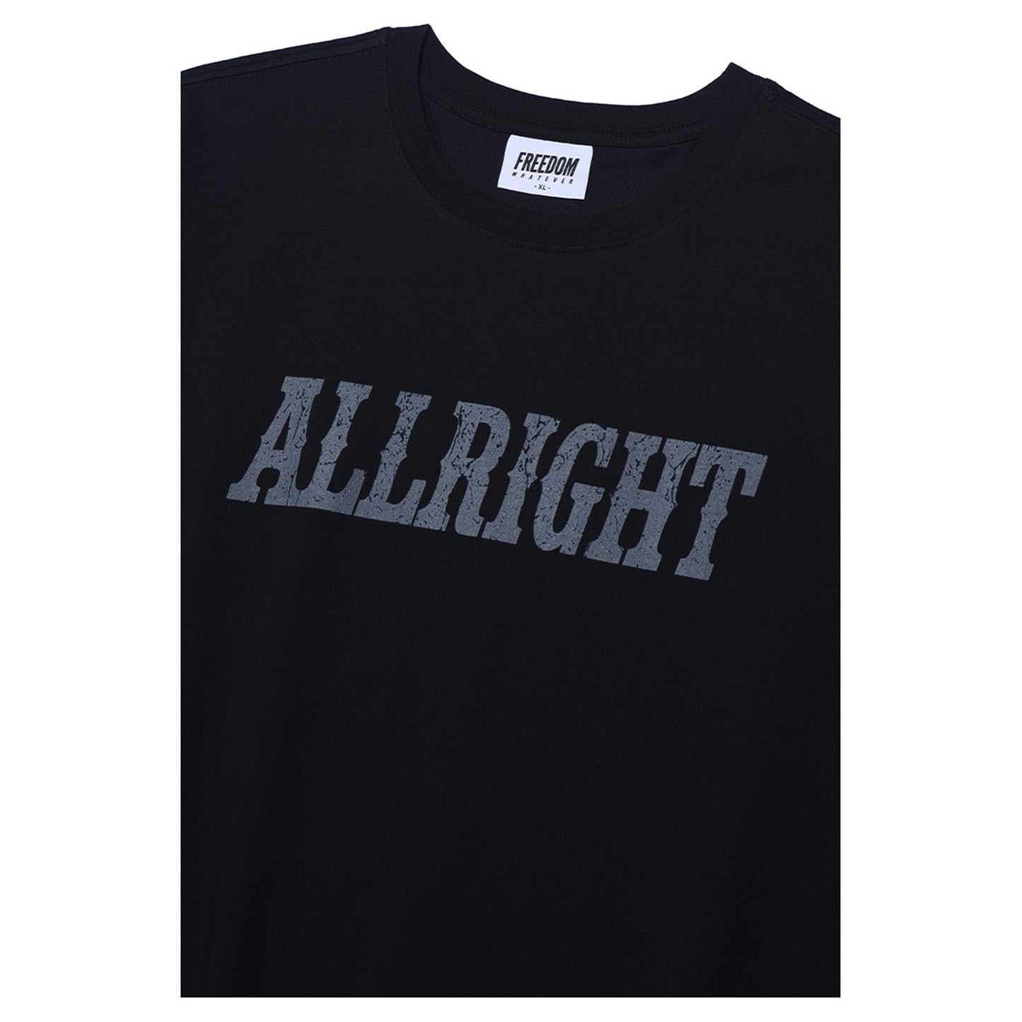 ALLRIGHT Black Horse Overfit T-Shirt (Black)