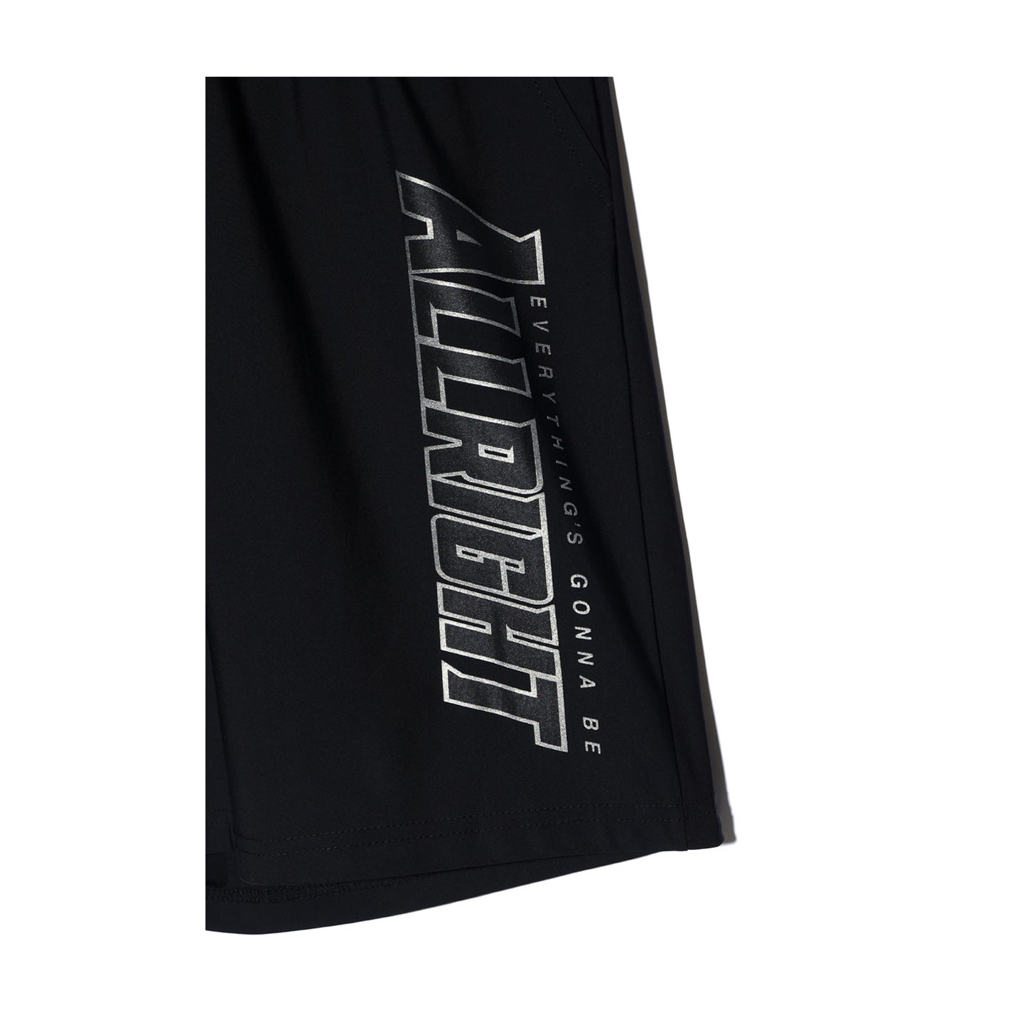 ALLRIGHT 24 Nylon Shorts (Black)