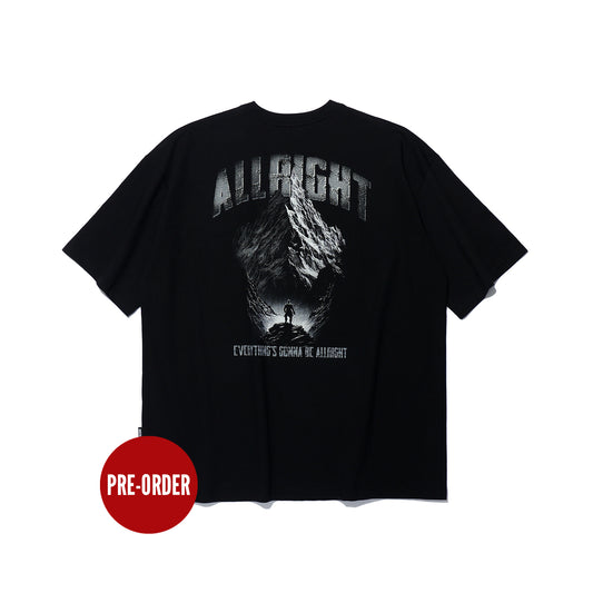 ALLRIGHT 24 Rise T-Shirt (Black)