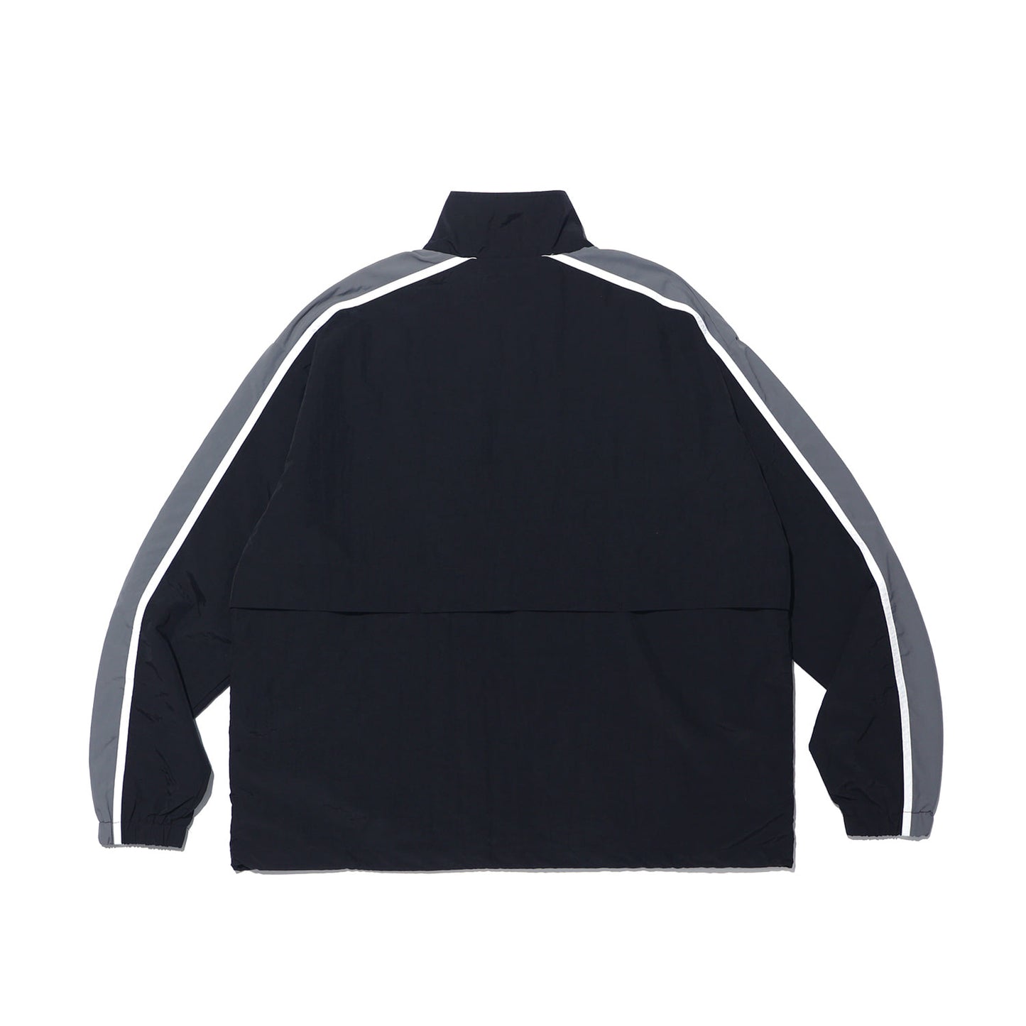ALLRIGHT Sideline Windbreaker Jacket (Black/Gray)