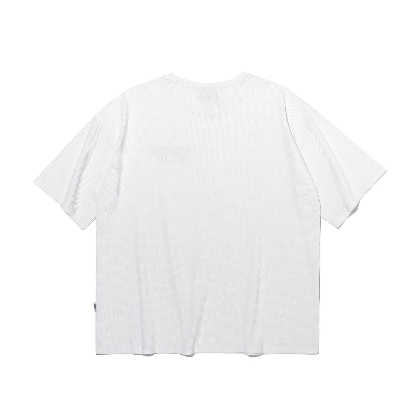 1987 Waffle Oversized T-shirt (White)