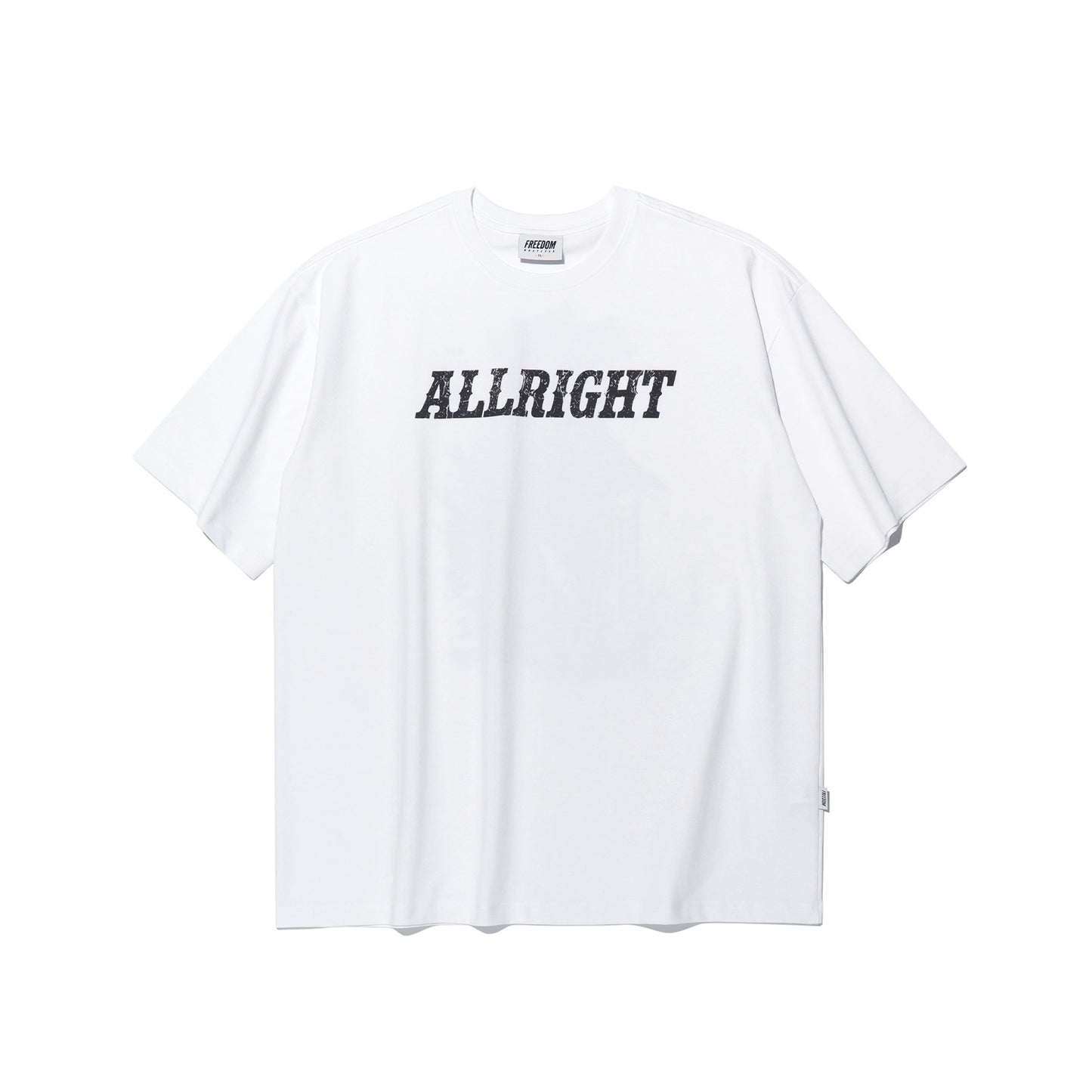 ALLRIGHT Red Horse Overfit T-Shirt (White)