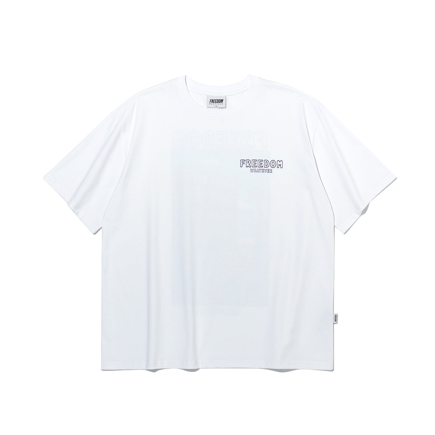 Animal Muscle Beach Graphic T-shirt (White)
