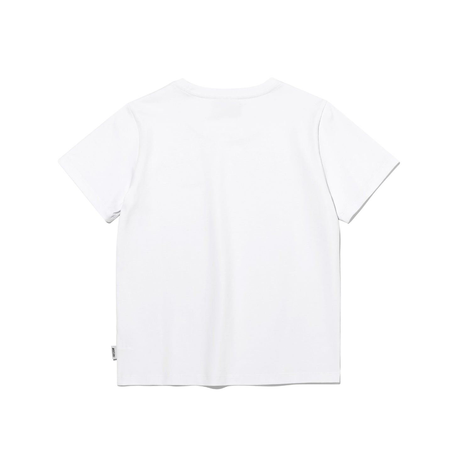 Women's Small Logo Standard Fit Short Sleeve (White)