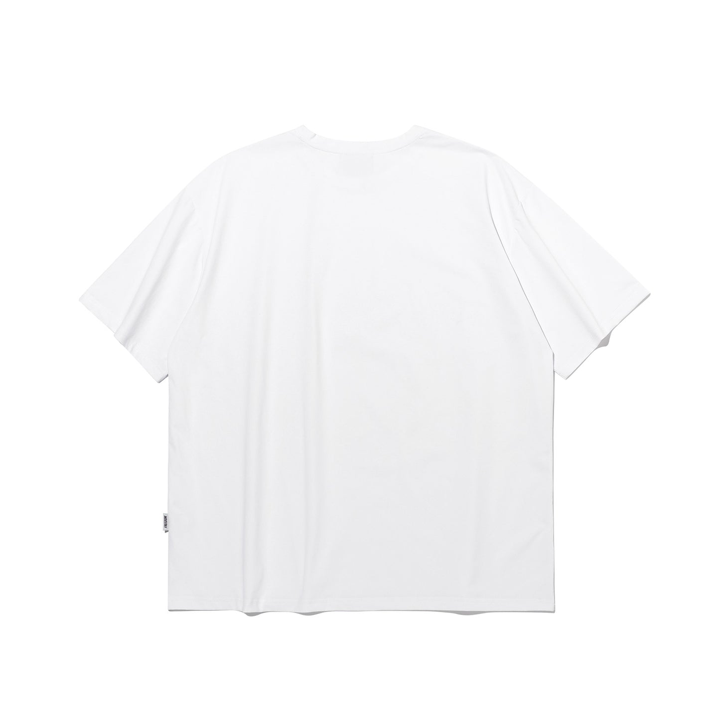Essential Semi-Overfit T-Shirt (White/White)