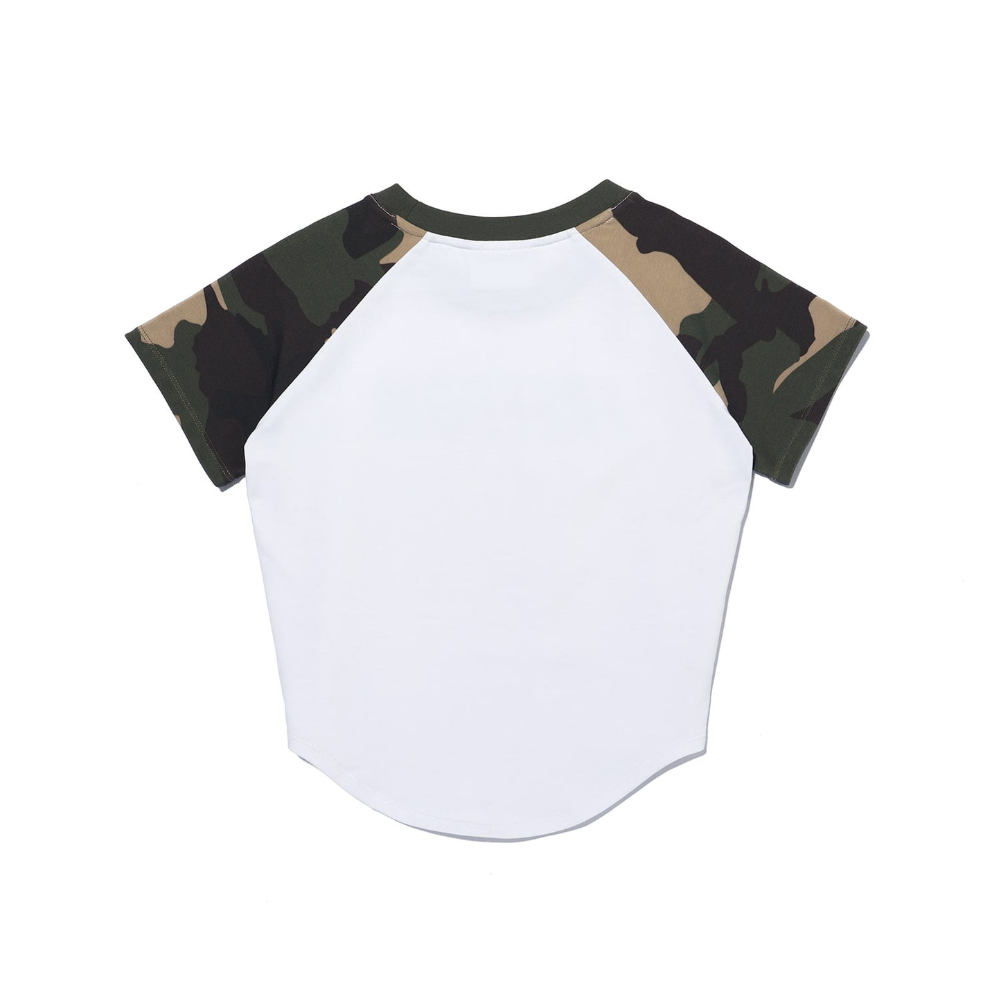 Women's Logo Raglan T-shirt (White Camo)