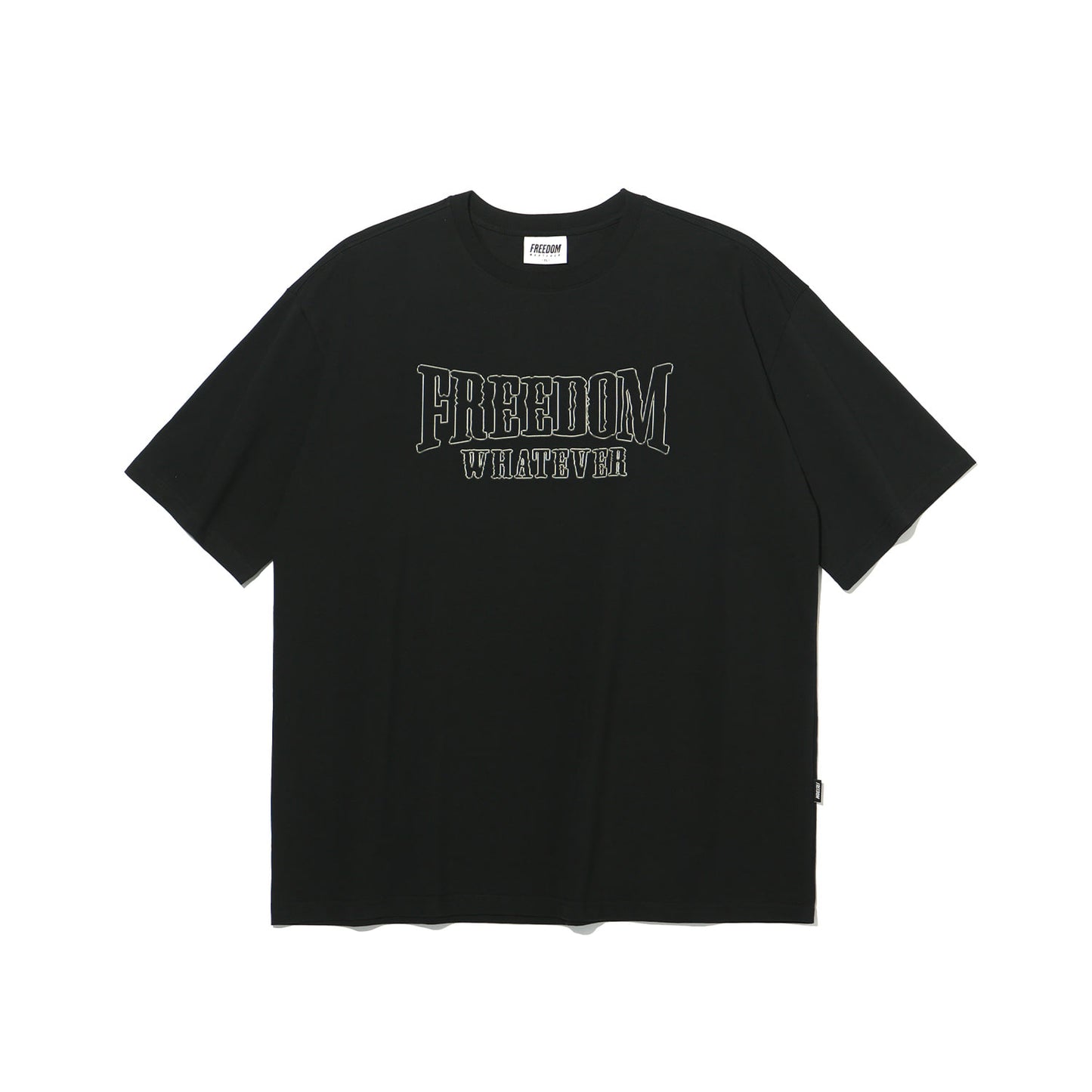 Panther Print T-shirt (Black)