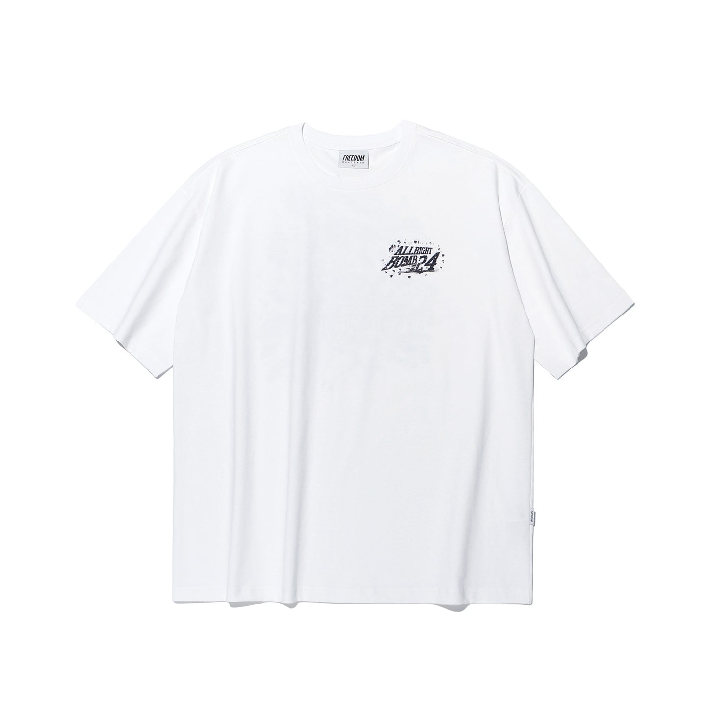 ALLRIGHT Bomb Overfit T-Shirt (White)