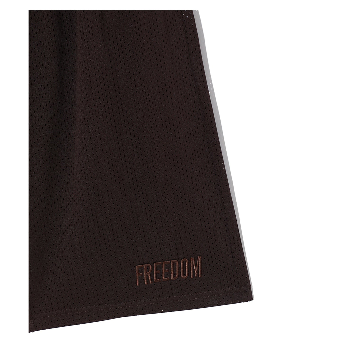 Basic Mesh Bermuda Shorts (Brown)