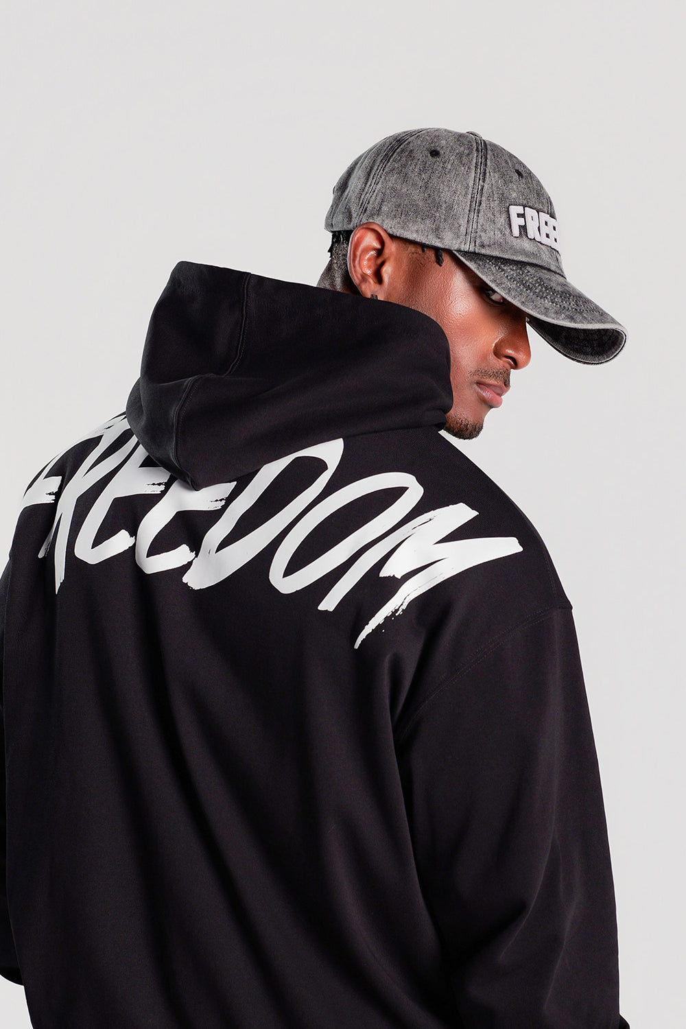 Cloud Denim Ball Cap (Black)