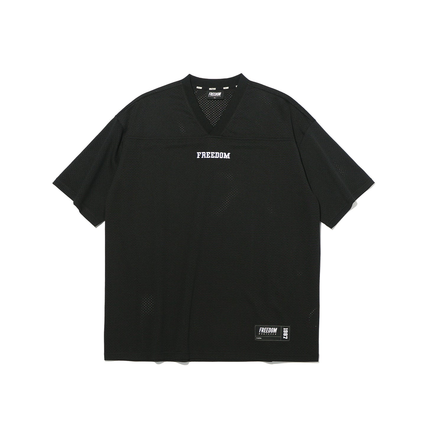 Entire Mesh Rugby Jersey (Black)