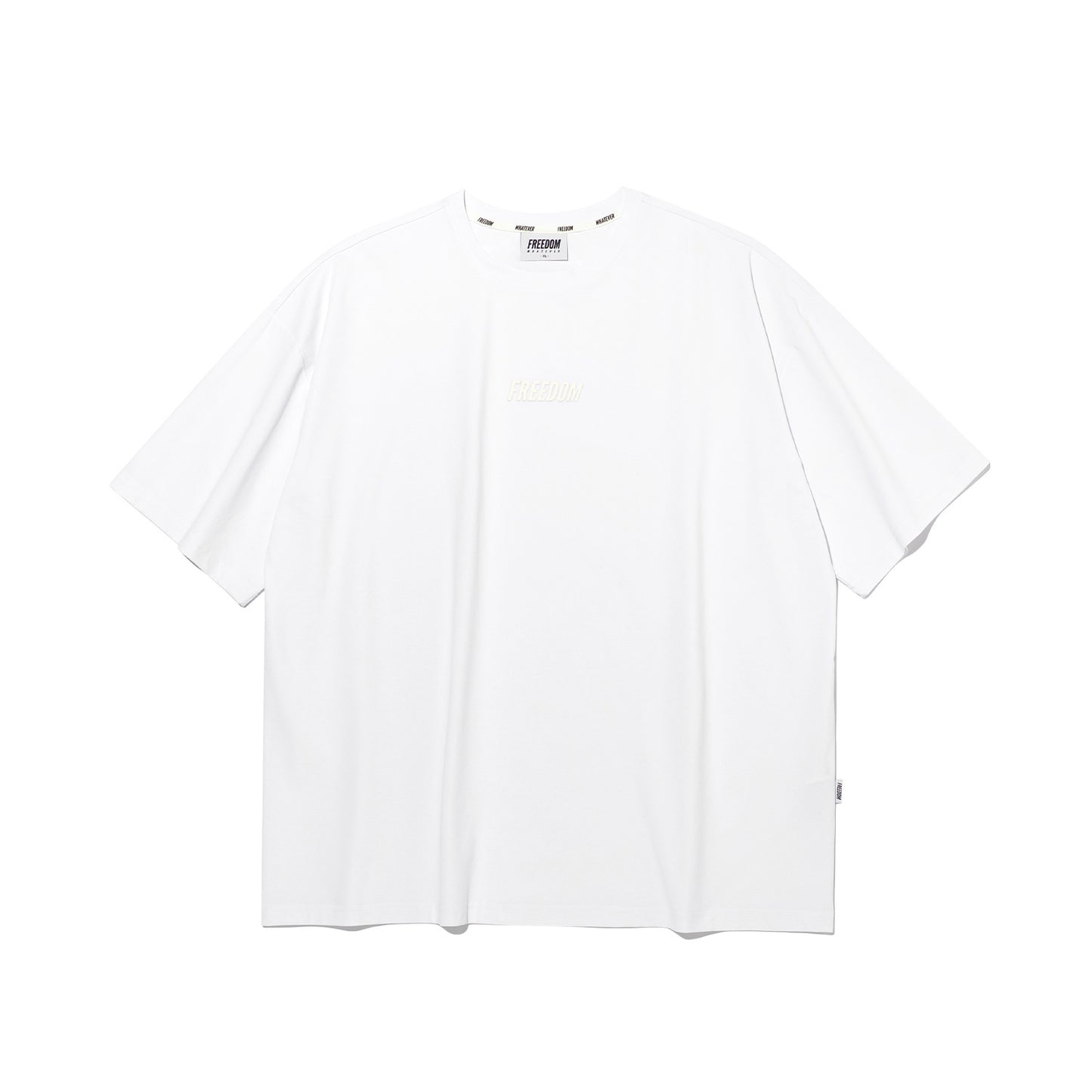 Essential Overfit T-Shirt (White/White)