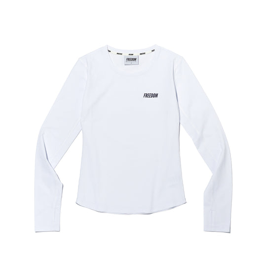 Essential Women Active Long Sleeve (White)