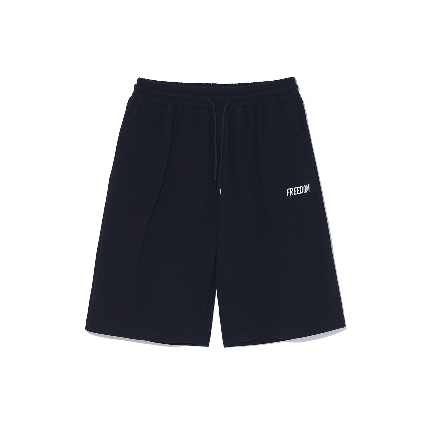 Basic Bermuda Cotton Shorts (Black)