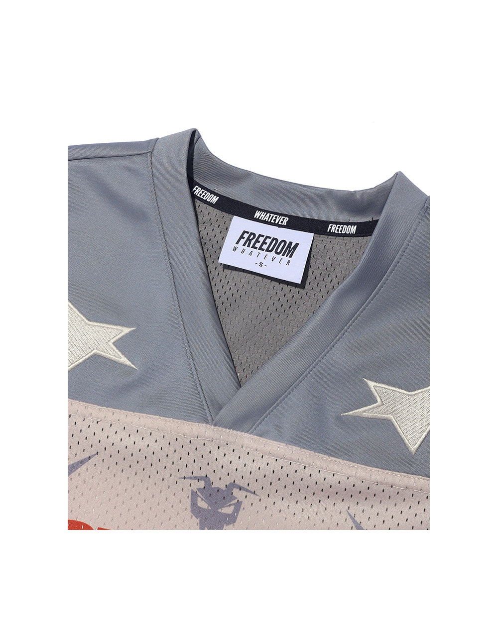 GYM80 Women's Retro Crop Rugby Jersey (Beige)