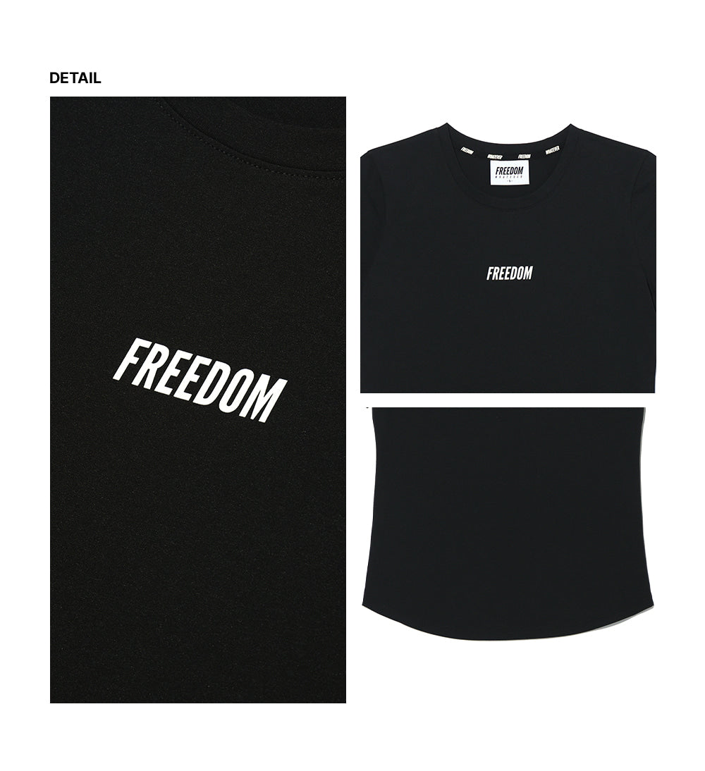 Essential Women's Active T-shirt (Black)