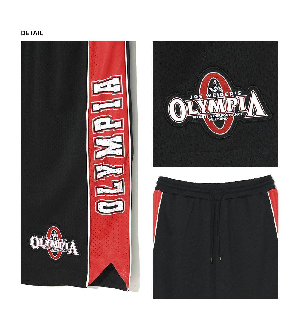 Olympia Side Panel Bermuda Shorts (Black)