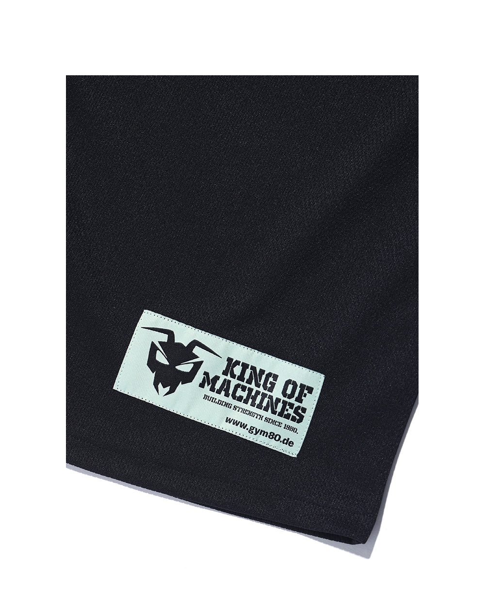 GYM80 Airmesh Baseball Jersey (Black)