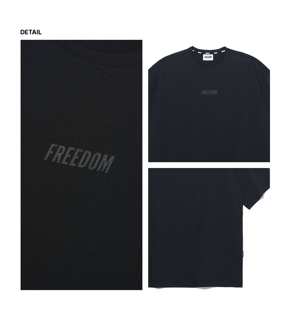 Essential Overfit T-Shirt (Black/Black)
