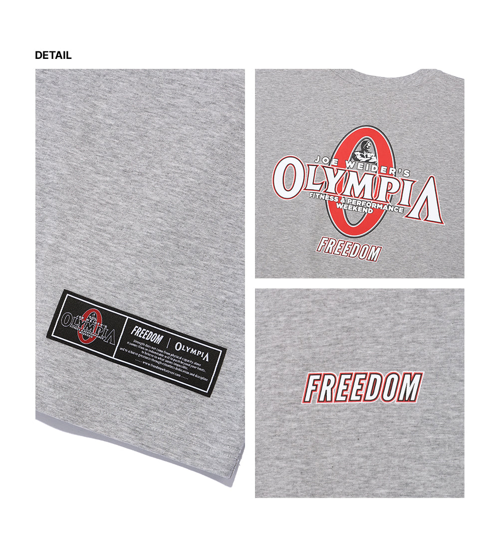 Olympia Small Logo T-Shirt (Gray)
