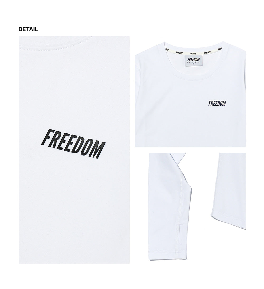 Essential Women Active Long Sleeve (White)