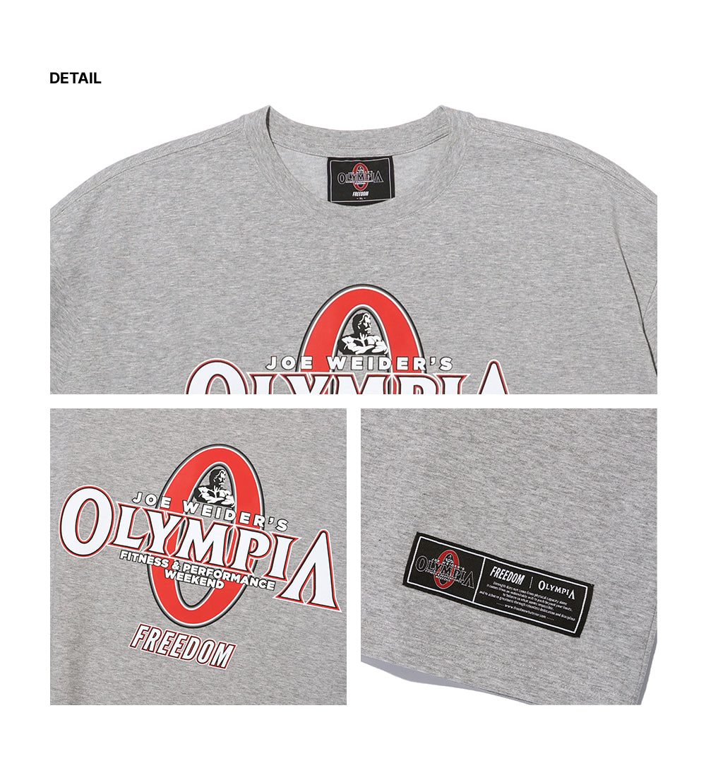 Olympia Big Logo T-Shirt (Gray)