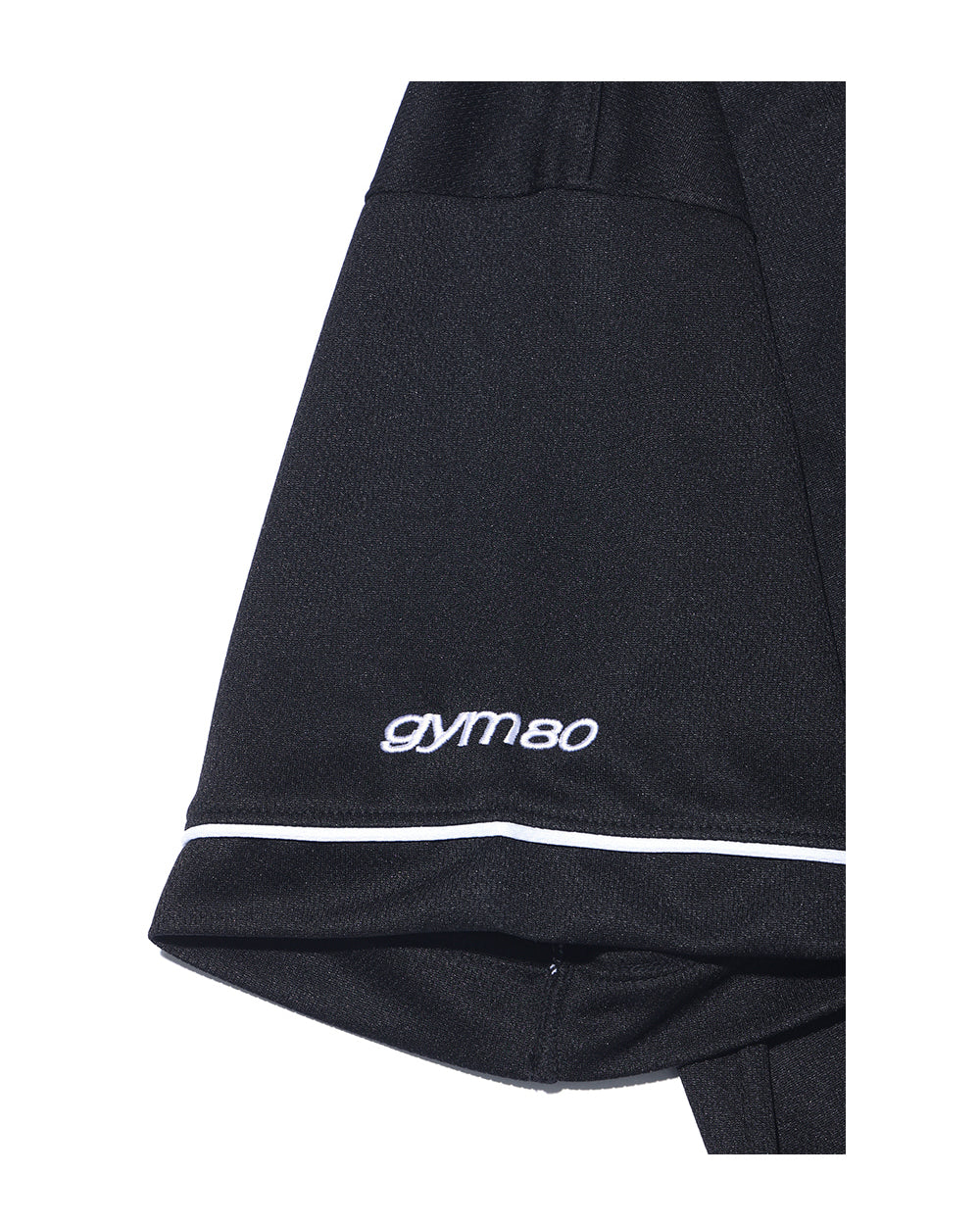 GYM80 Airmesh Baseball Jersey (Black)