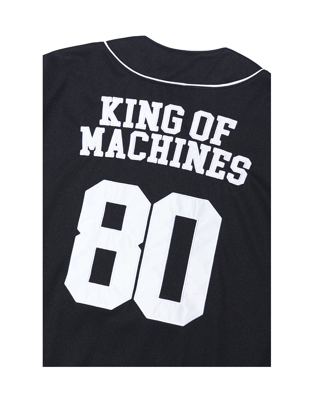 GYM80 Airmesh Baseball Jersey (Black)