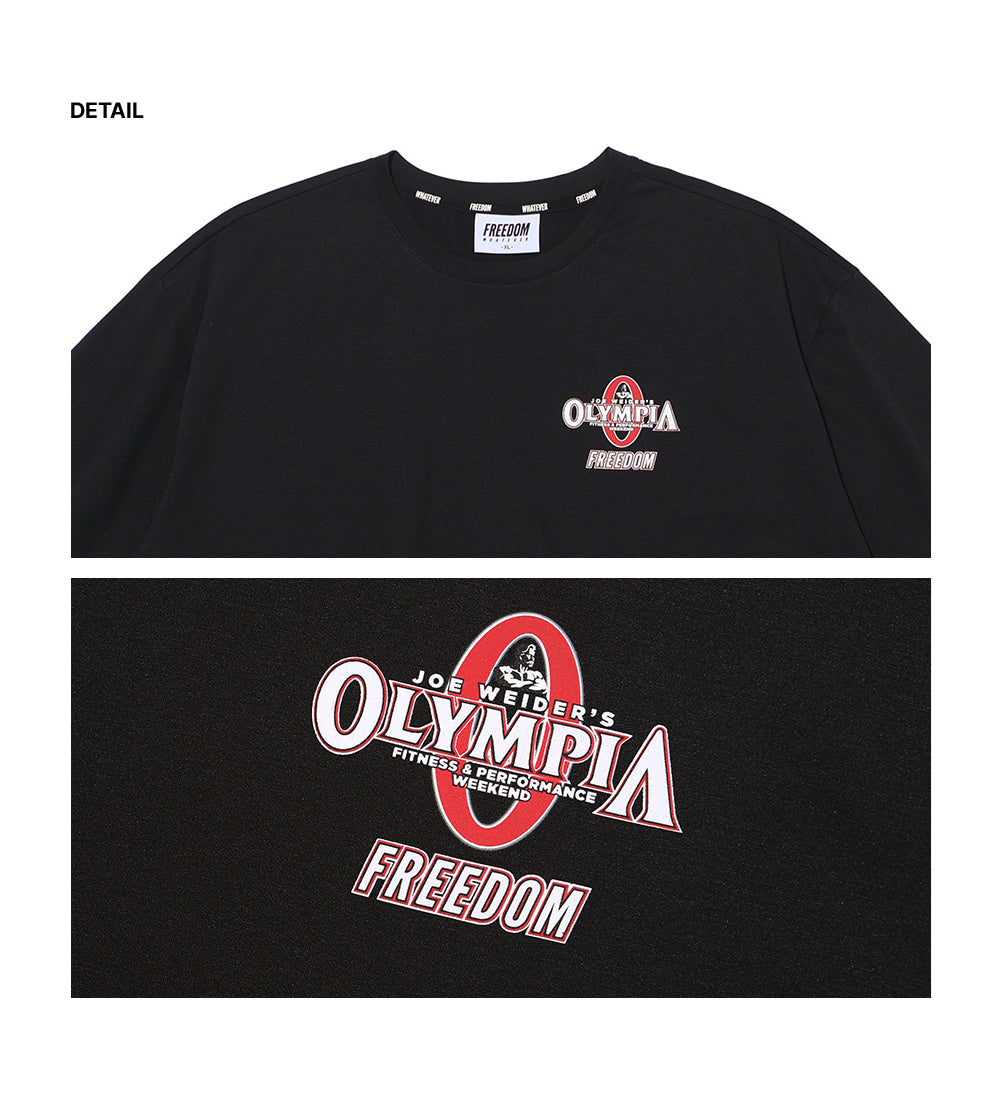 Olympia Essential Semi-Overfit T-Shirt (Black)