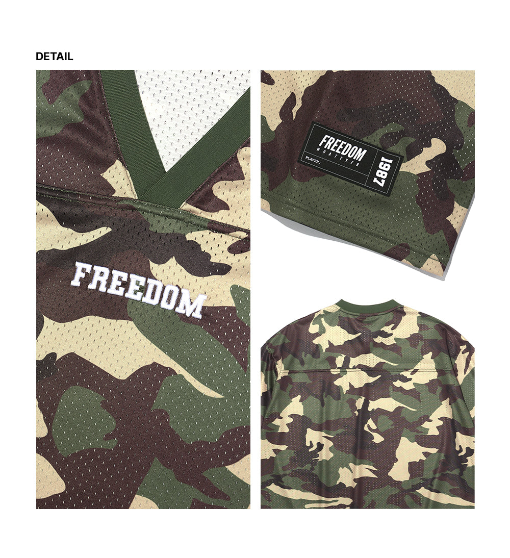 Entire Mesh Rugby Jersey (Light Camo)