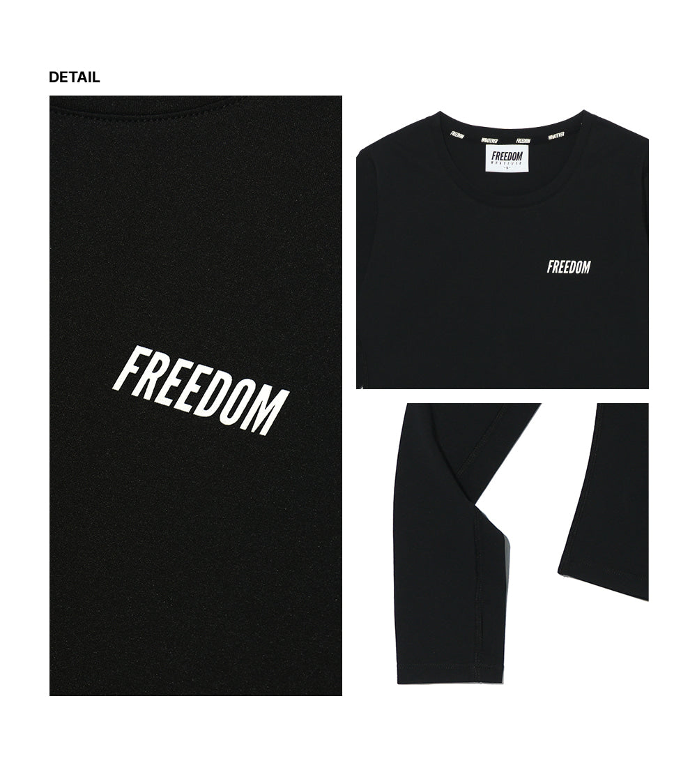 Essential Women Active Long Sleeve (Black)